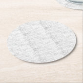 高品質の紙コースターであなたのブランドを高めろ ラウンドペーパーコースター (アングル)