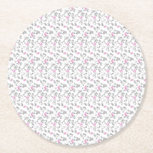 高品質の紙コースターであなたのブランドを高めろ ラウンドペーパーコースター (正面)