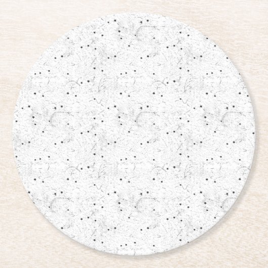 高品質の紙コースターであなたのブランドを高めろ ラウンドペーパーコースター (正面)