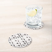 高品質の紙コースターであなたのブランドを高めろ ラウンドペーパーコースター (インサイチュ)