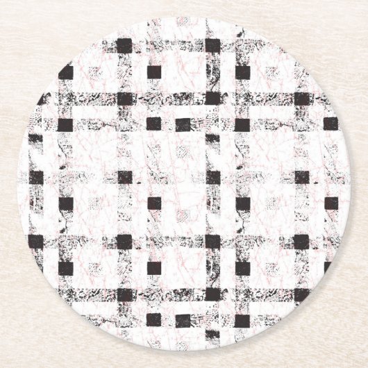 高品質の紙コースターであなたのブランドを高めろ ラウンドペーパーコースター (正面)