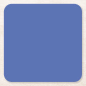 高品質の紙コースターでブランドを高める スクエアペーパーコースター (正面)