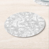高品質の紙コースターでブランドを高める ラウンドペーパーコースター (アングル)
