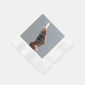 高品質の紙ナプキンを日常使用 縁ありカクテルナプキン (角)