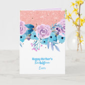 高品質フローラマザーズのデイカードのカスタマイズ カード (黄色い花)