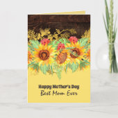 高品質フローラマザーズのデイカードのカスタマイズ カード (正面)