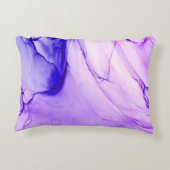 高品質モダン絵画描写抽象芸術の機知 アクセントクッション (裏面)