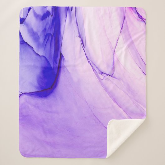 高品質モダン絵画描写抽象芸術の機知 シェルパブランケット (正面)