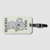 高品質化コアラ荷物タグ ラゲッジタグ (正面横)