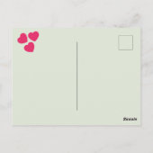 高品質化バレンタインカード ポストカード (裏面)