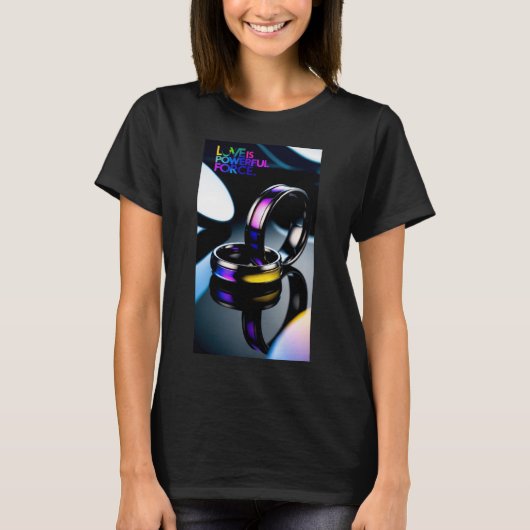 高品質,リアルデザインの基本設定 Tシャツ (正面)