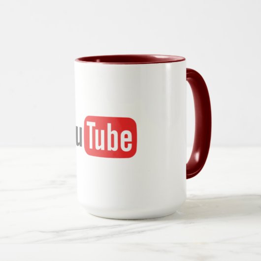 高品質youtube mug マグカップ (正面右)