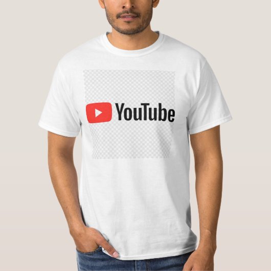 高品質YouTube Tシャツ (正面)