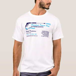 高圧洗浄 ネイビー パワーウォッシュ クリーニング Tシャツ