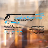 高圧洗浄 強力洗浄 ウィンドウサイン (シート2)