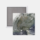 高圧雲の風車のようなパターン マグネット (正面/裏面)