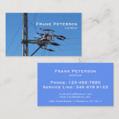 高圧電気技師 名刺 (正面/裏面)