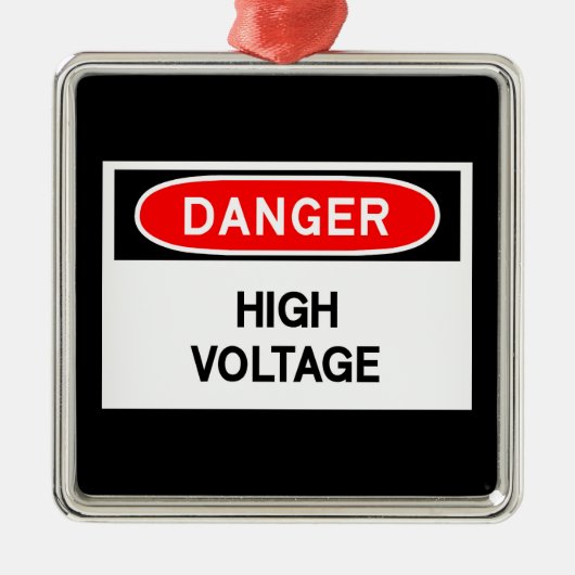 高圧 メタルオーナメント (正面)