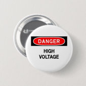 高圧 缶バッジ (正面&裏面)