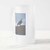 高地にハゲのワシ#2 フロストグラスビールジョッキ (正面左)