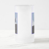 高地にハゲのワシ#2 フロストグラスビールジョッキ (中央)