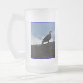 高地にハゲのワシ#2 フロストグラスビールジョッキ (左)