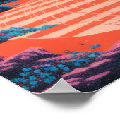 高地のコズミック・トレイル ポスター (角)