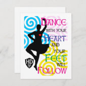 高地のダンサーカード シーズンカード (正面/裏面)