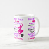 高地のダンスのミイラ コーヒーマグカップ (正面右)