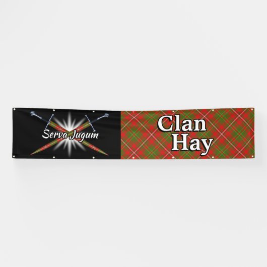 高地のフェスティバルの一族はテントを干し草にします 横断幕 (横)