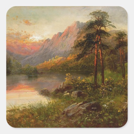 高地の孤独 スクエアシール (正面)