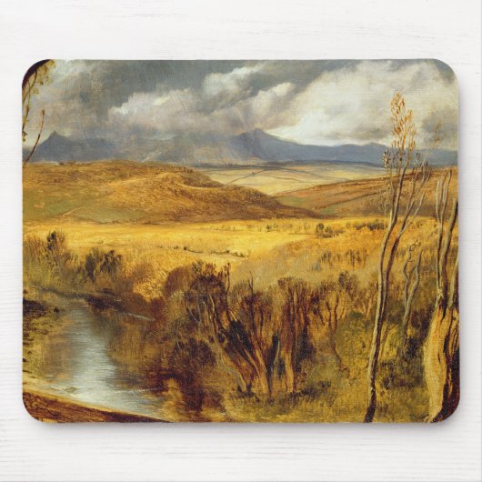 高地の景色、c.1825-35 (油船上に) マウスパッド (正面)