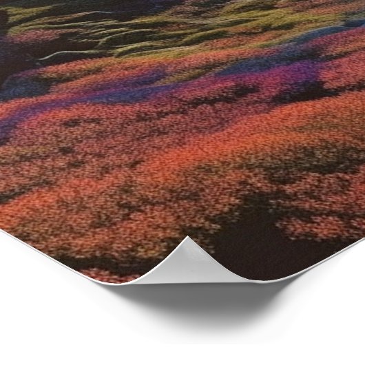 高地の湖 ポスター (角)