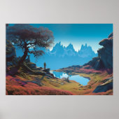 高地の湖 ポスター (正面)