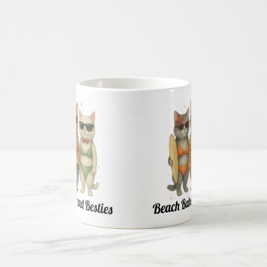 高地の牛が全ての問題である コーヒーマグカップ (中央)