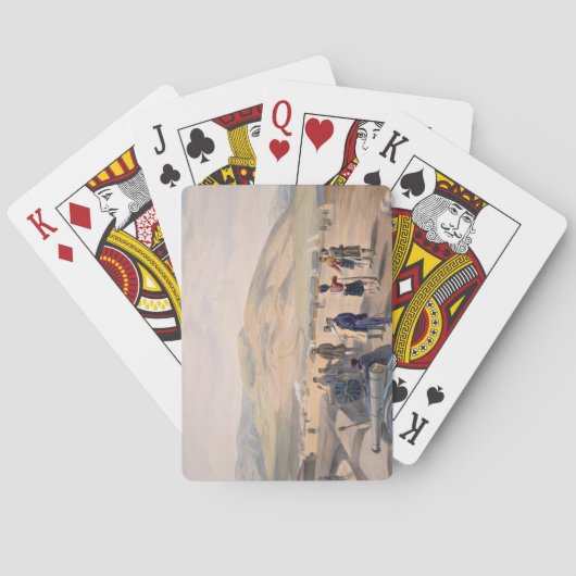 高地の組のキャンプ、「戦争の座席からのプレート トランプ (裏面)