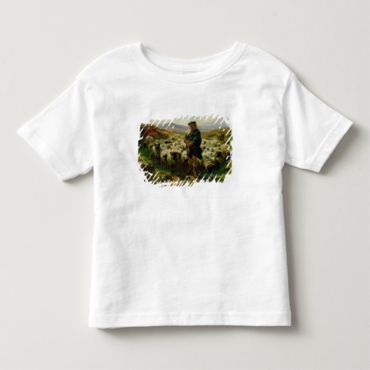 高地の羊飼い1859年 トドラーTシャツ (正面)