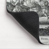 高地の追跡、1745年2月21日 マウスパッド (コーナー)