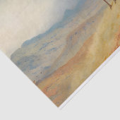 高地の風景、芸術の中の赤い鹿 薄葉紙 (詳細)