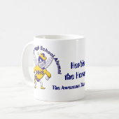 高地のHerbieスズメバチの卒業生のマグ コーヒーマグカップ (正面左)