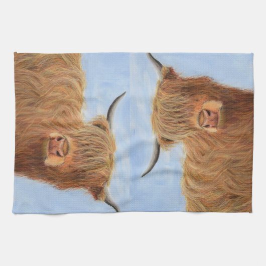 高地居住者 キッチンタオル (横)