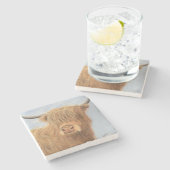 高地居住者 ストーンコースター (横)