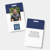 高地校サンプル5 バッジ (正面＆裏面)