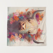 高地牛壁 タペストリー (正面(横))