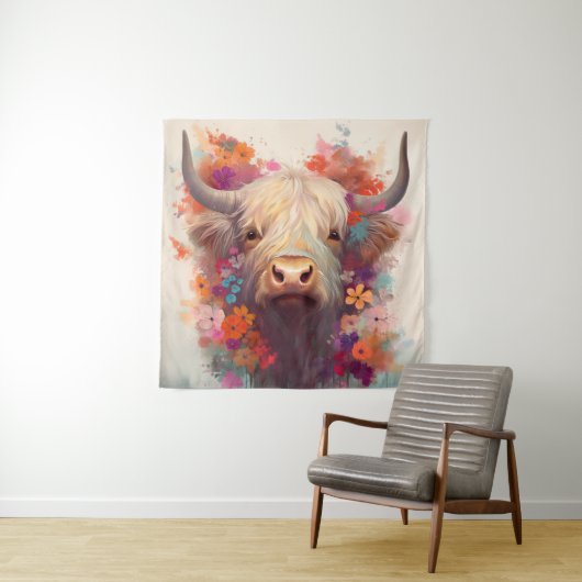 高地牛壁 タペストリー (インサイチュ)