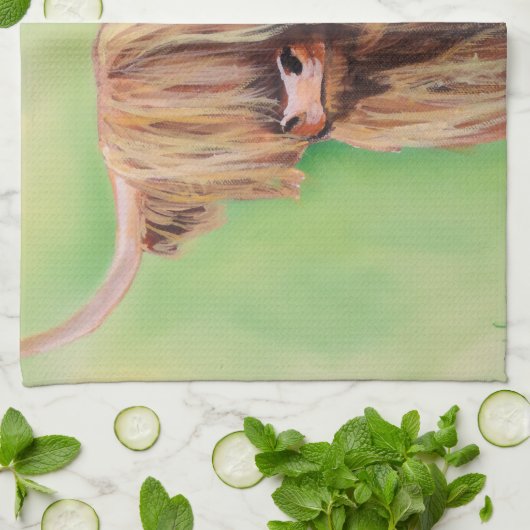 高地牛 キッチンタオル (折り畳み)