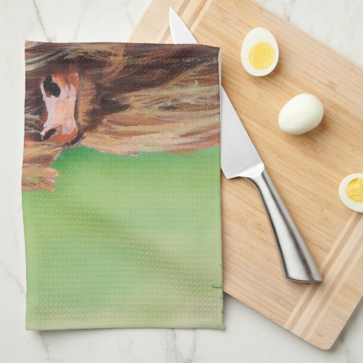 高地牛 キッチンタオル (四つ折り)