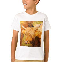 高地牛、スコットランドの牛