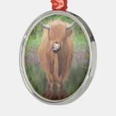 高地牛 メタルオーナメント (左)