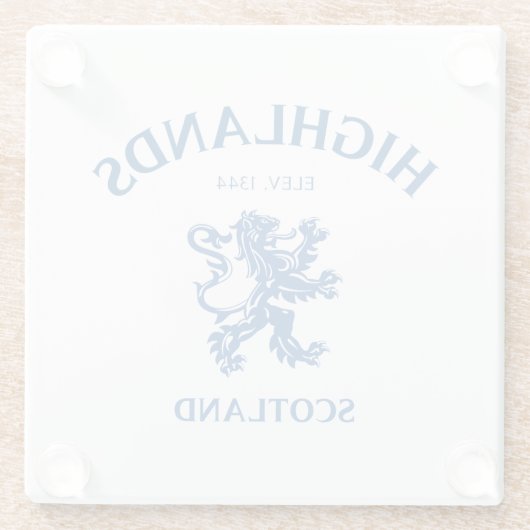 高地 ガラスコースター (裏面)